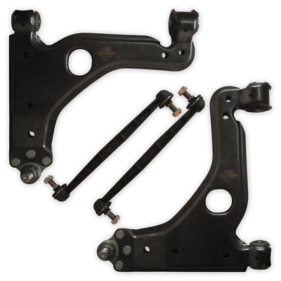 VAUXHALL ZAFIRA MK2 05> FRONT 2 PAIR LOWER WISHBONE ARMS BALL JOINTS & LINKS KIT