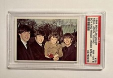 1964 Topps Beatles Color #29 Ringo Speaking Paul McCartney Starr PSA 8 NM-Mint
