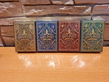 Harry Potter Playing Cards - Complete 4 Decks Set - by Theory11