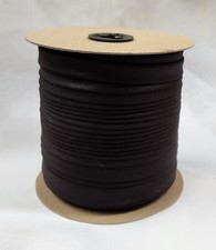 1/2" Double Fold Bias Tape, 100 Yard Spool, Chocolate Brown