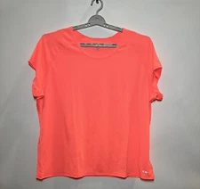 C9 Champion Women's Semi Fitted Vented Running Shirt - Flashlight Orange, 3X