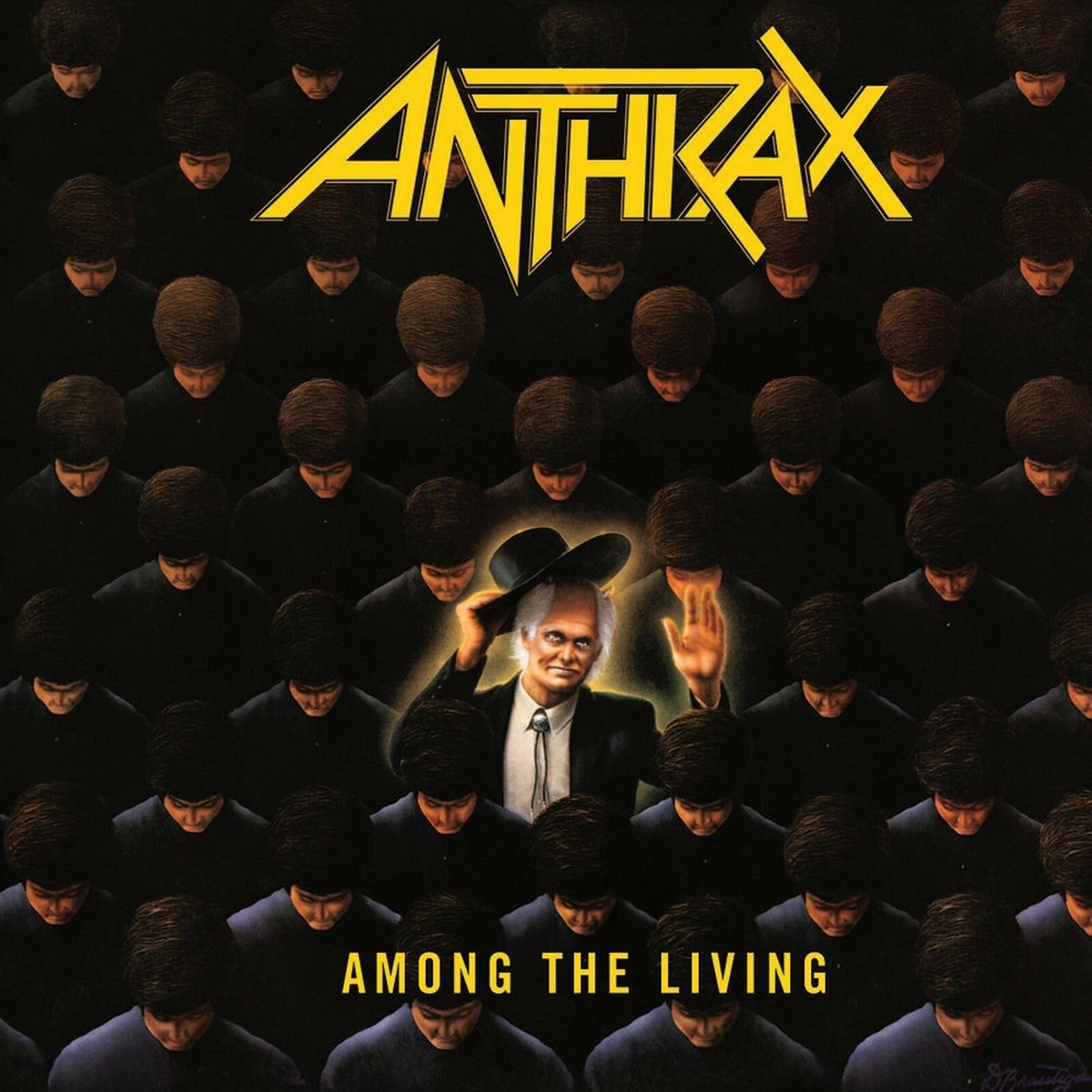 ANTHRAX Among the Living BANNER HUGE 4X4 Ft Fabric Poster Flag