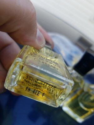 Lot of 3 VINTAGE Shalimar Guerlain Paris Parfum De Toilette Mini