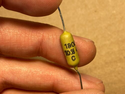 Vintage Mullard .0018 uf 400v Mustard Guitar Amp Capacitor Guaranteed (Qty Avai) - Picture 2 of 4