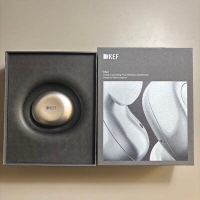 Bluetooth Headphones Kef Wireless Earbuds KEF Mu3 (Charcoal