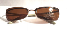 Silhouette Rimless Sunglasses Model 8086 Color Gold -Brown Ceramic Polarized