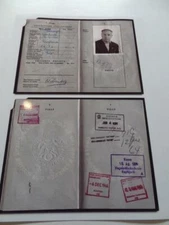 LIVERPOOL FC LEGEND & EX MANAGER BILL SHANKLY PASSPORT A4 PRINT
