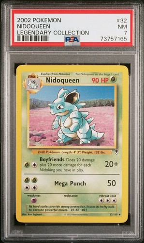 Nidoqueen graded PSA 7 for sale on eBay