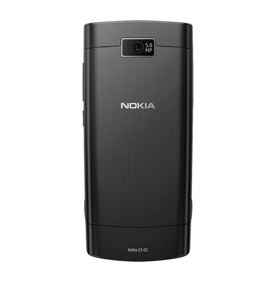 Unlocked Nokia X3-02 Touch Screen WIFI MP3 5.0MP 3G GSM Slider Cellular Phone - Image 2 of 4