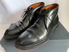 Alden Shoes Shell Cordovan 1340 CHUKKA BOOTS Color Black US 7.5 B/D used
