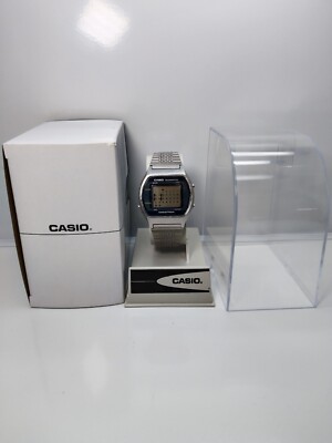 Vintage Casio CASIOTRON 47CS-23 CALENDAR (1980s) Men Watch SUPER RARE !!