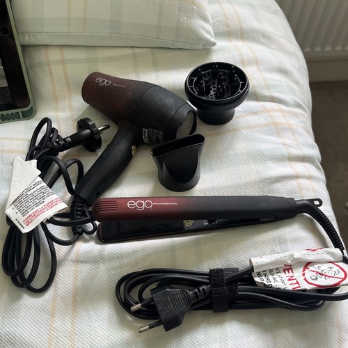 Ego Professional Trip Purple Mini Travel Hairdryer And Mini Travel