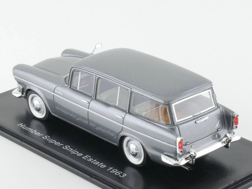 Humber Super Snipe Estate 1963 Grau Metall Neo 46330 1:43 Harz Kombi Sw Rhd - Bild 4 von 4