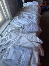 CHEF SHIRTS / JACKETS - Various Size Restaurant Employee Job Inventory Stock Lot