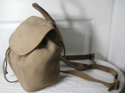 バッグ Vintage Coach Sonoma Nubuck Backpack Vintage Coach Sonoma Collection Pebbled Leather Nubuck