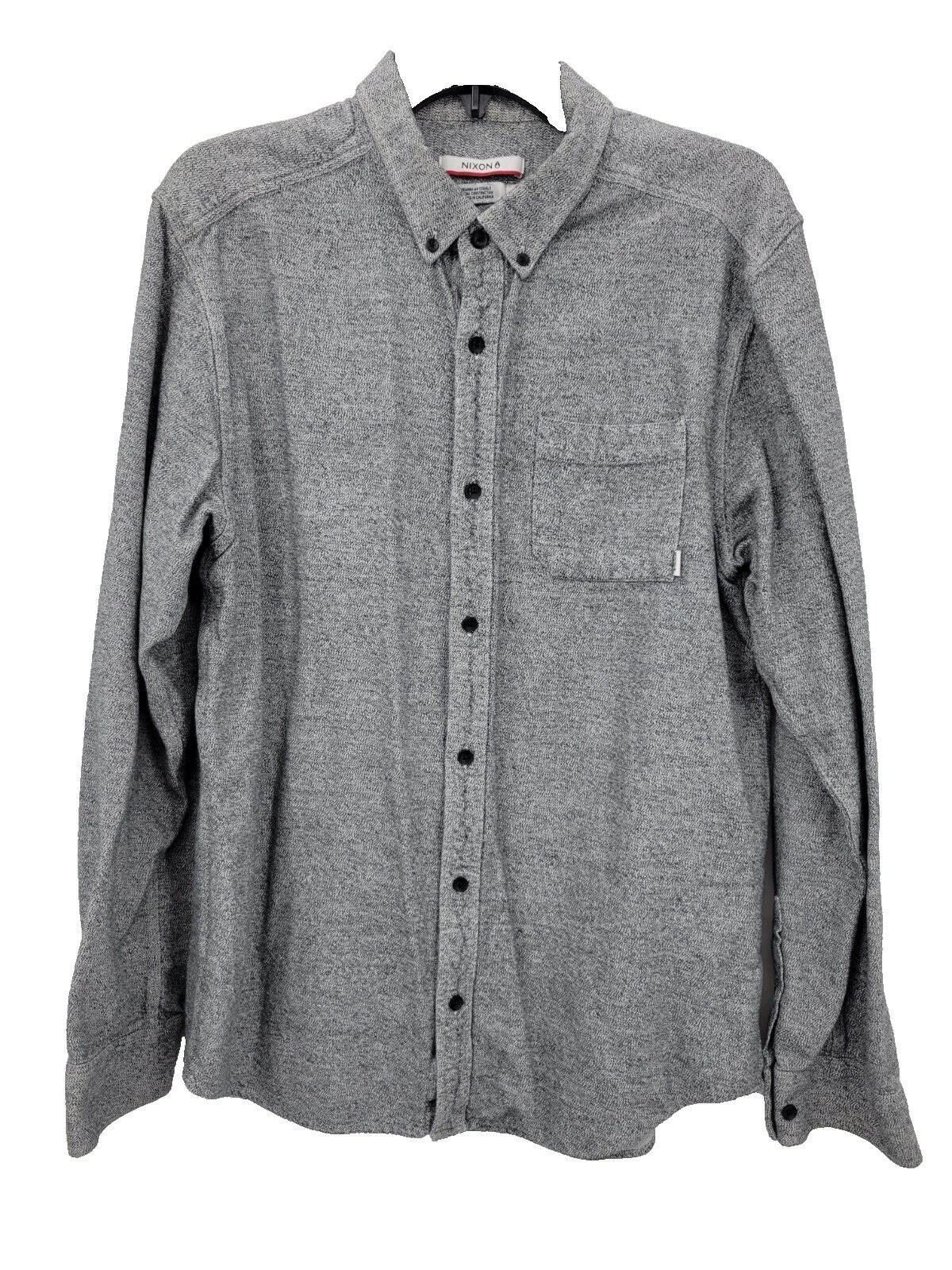 Nixon Algodão Casual Camisas de botões para Homens