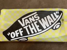 VANS OFF THE WALL RUCKSACK YELLOW CHECKERED SUPER CUTE
