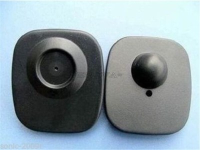 500Pcs Anti Theft Security Black 8.2MHZ Eas Brand New Hard Tags xt