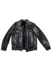 Raschini Alligator Skin Jacket with Mink Fur ...