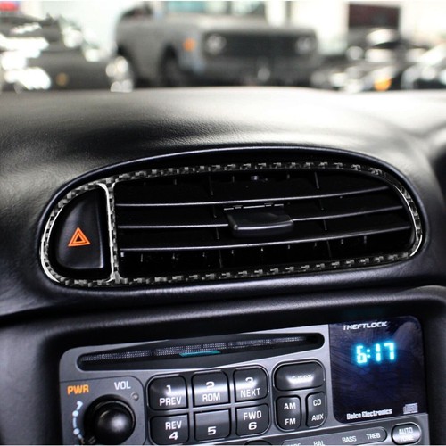 18Pcs Real Carbon Fiber Interior Full Set Trim For Chevrolet Corvette C5 1998-04 - Picture 10 of 14