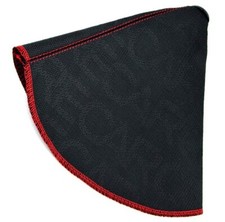 Recaro Black Hyper Fabric Shift Knob Shifter Boot Cover Mtat-honda Accord Civic
