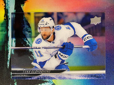 2024-25 UPPER DECK SERIES 2 CLEAR CUT #408 LUKE GLENDENING FRESH PULL!!