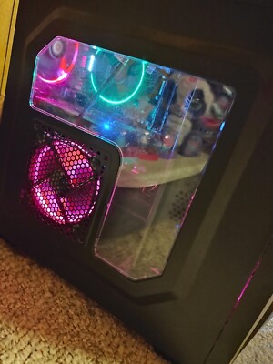 gaming pc desktop, low-mid tier PC Perfect start up PC for someone starting out!