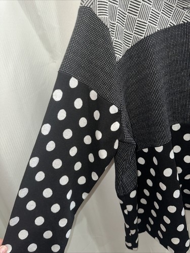 Gordon Smith Cotton Blend Jacket. Contrast Patterns. Size 18. - Picture 2 of 5