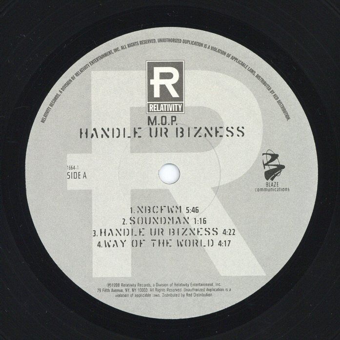 MOP Handle Ur Bizness '98 EP US ORG!NM/NM W/S eBay