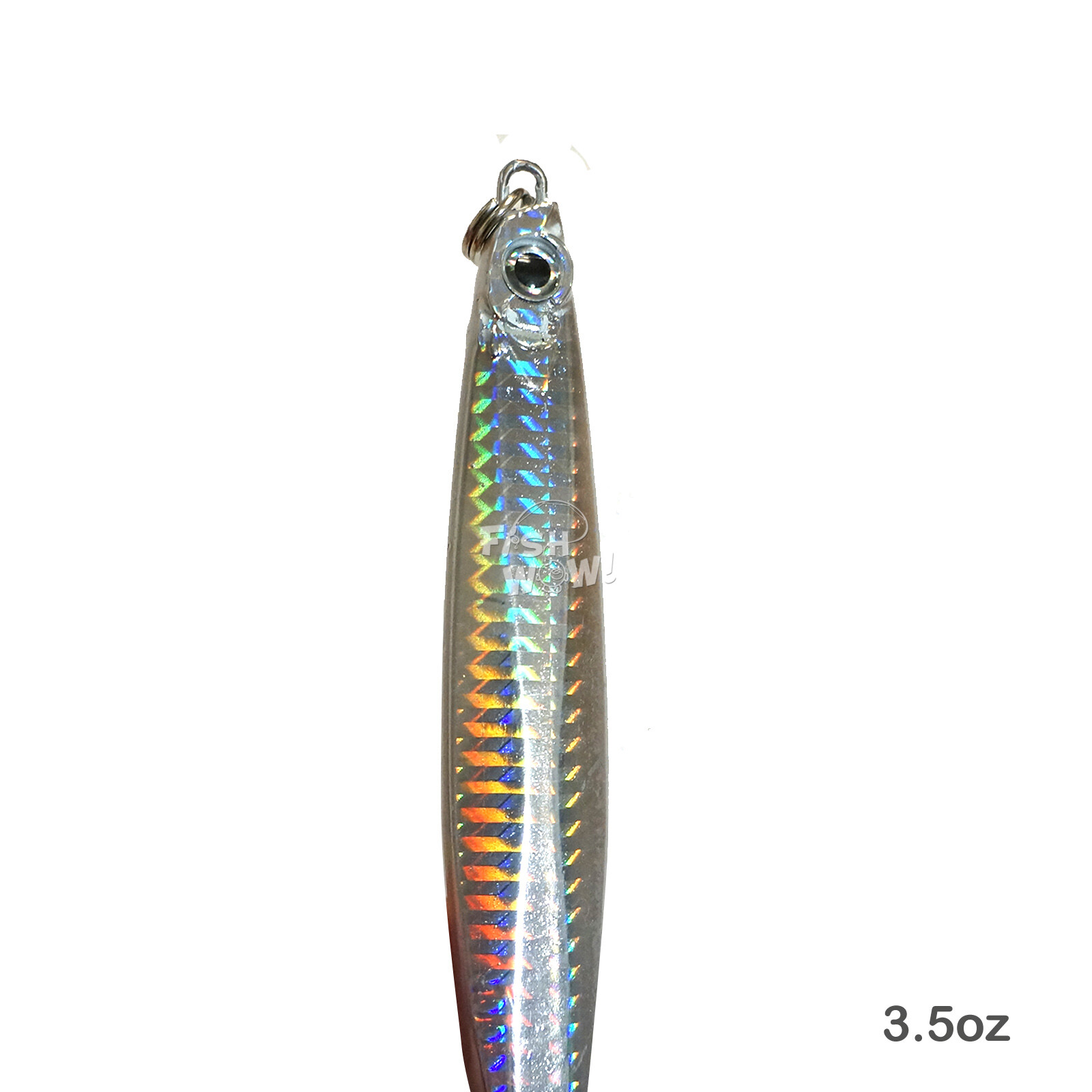 20pcs 3.5oz Colt Sniper jig 100g Vertical jig 3561D-DT MUSTAD treble Hook Silver - Image 4