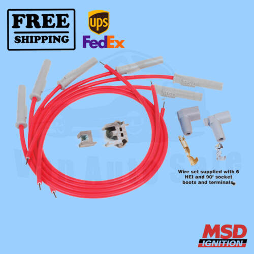 Spark Plug Wire Set MSD fits Chevrolet Brookwood 69 - Picture 1 of 2