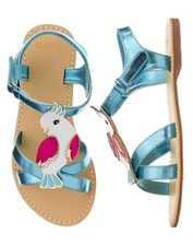 NWT Gymboree Jungle Brights Bird Sandals Shoes Girls 11,12,13,1,2
