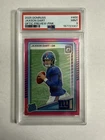 2025 Panini Donruss - Jaxson Dart #400 Optic Preview Pink Prizm (RC) PSA 9