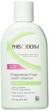 Phisoderm Cream Cleanser Fragrance Free 6 Oz