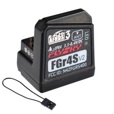 Flysky FGR4S V2 Receiver, 2.4Ghz 4 Channel AFHDS 3 Built-in Single Antenna Bidir