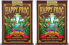 Happy Frog Potting Soil, 2 Cu Ft (Pack of 2) for Container Plants