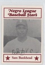 1984 Decathlon Negro League Baseball Stars Sam Bankhead #97 0q3