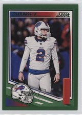 2025 Score Green Tyler Bass #66 13a1