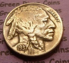 1937 d   Buffalo Nickels  High Grade Coin  #AM21