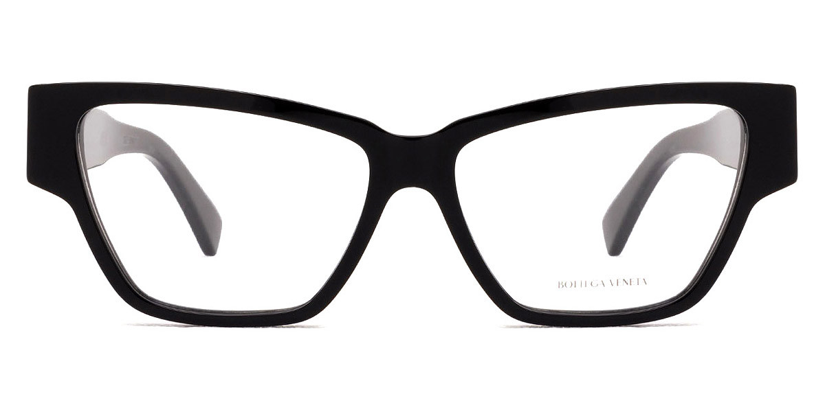 Очки женские Bottega Veneta BV1288O, черные, 55 мм, новые, 100% подлинные