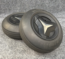 2 Permobil M3 2.50"-3" 180X68 Fork Caster Wheels Tires 2.50-3 Flat Free 217