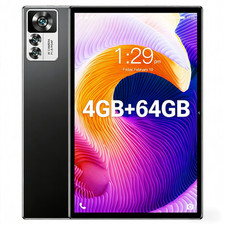 10.1" WIFI Android Tablets Pad Octa-Core  Dual Cameras 4GB 64GB IPS HD GPS FM