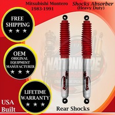 Rancho Oem Rear Shocks 1983-1991 Mitsubishi Montero Lifetime Warranty
