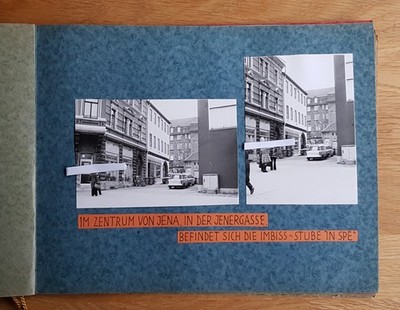 Jenaer Imbiss-Stube Fotoalbum Jena Jenergasse Eröffnung 1980 Fotos DDR