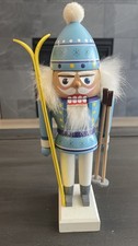 E. M. Merck/Old World  9 Small Skier Nutcrack...
