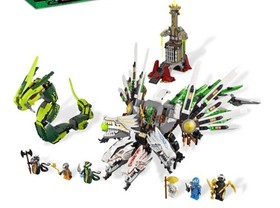 LEGO 9450 NINJAGO EPIC DRAGON BATTLE Hard to Find Retired Building Set