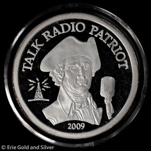 2009 Freedom of Speech 1 oz .999 Silver Proof Round | AOCS Approved