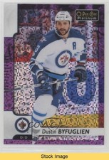 2017-18 O-Pee-Chee Platinum Violet Pixels Dustin Byfuglien #72 READ 0zu