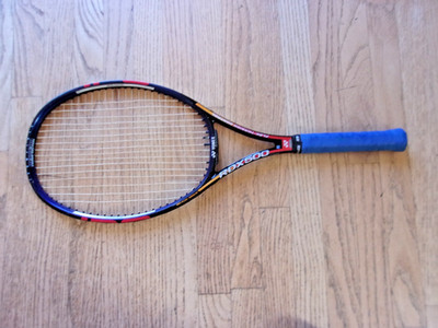 YONEX RDX500 Ni-Ti Composite Mid Plus 98 Tennis Racket - 4 3/8'' (Restrung)