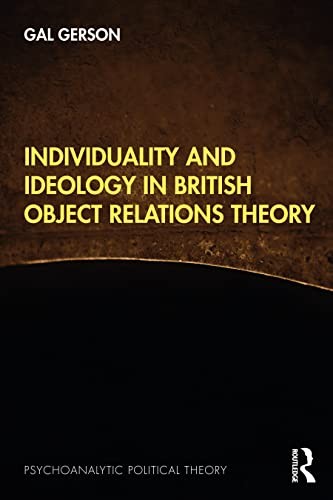 Individuality and Ideology in British Object Re, Gerson Paperback..